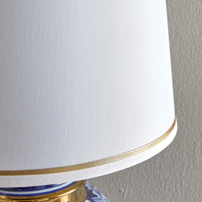 Chinoiserie Ming Porcelain Table Lamp - 72 cm