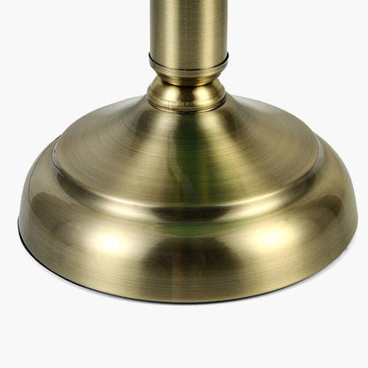 HomeKode Vintage Banker Metal Table Lamp - 36 cm