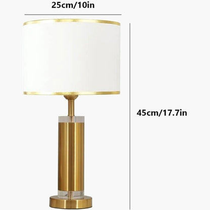 HomeKode Metal Table Lamp - 45 cm