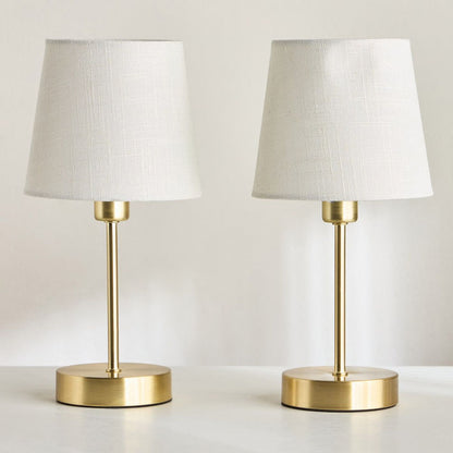 Harpy 2-Piece Metal Table Lamp Set - 31 cm