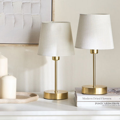 Harpy 2-Piece Metal Table Lamp Set - 31 cm