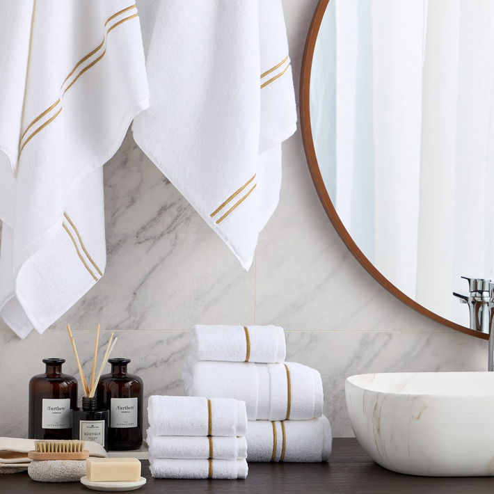 Egyptian Hotel 650 GSM Hand Towel - 50x90 cm