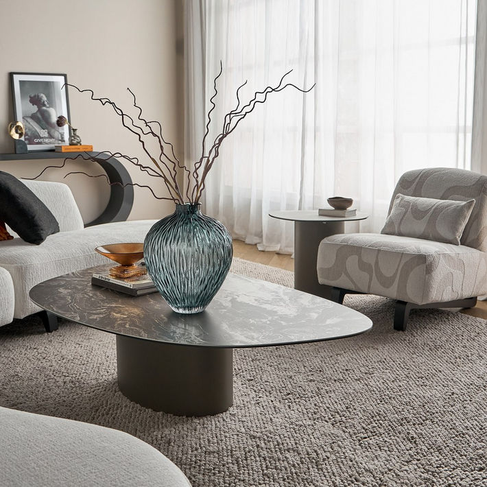 Teramo Ceramic Top Coffee Table