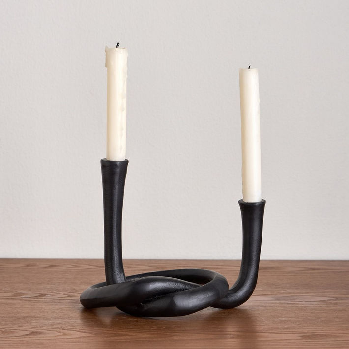 Manoa Knot Taper Candleholder