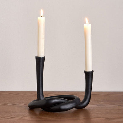 Manoa Knot Taper Candleholder