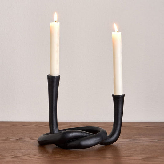Manoa Knot Taper Candleholder