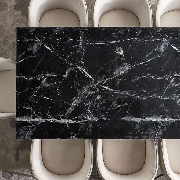 Pavia 8-Seater Marble Top Dining Table