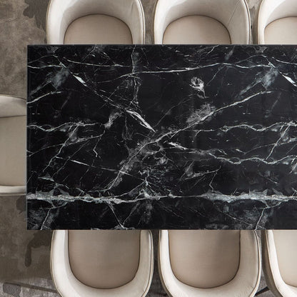 Pavia 8-Seater Marble Top Dining Table