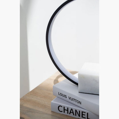 HomeKode Marble Ring LED Table Lamp - 37 cm