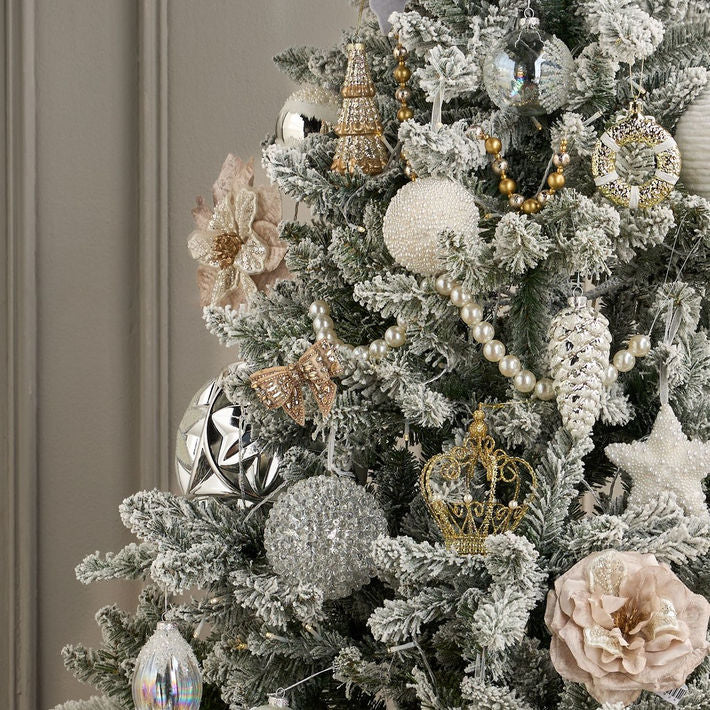 Beaded Decorative Bauble - 9 cm