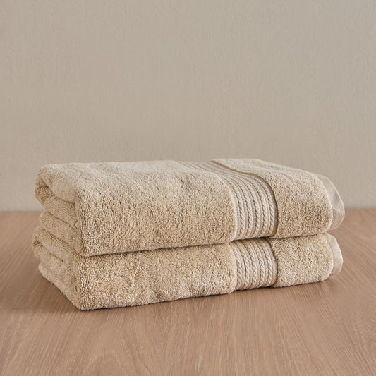 Zoey 2-Piece 500 GSM Cotton Bath Towel Set - 70x140 cm