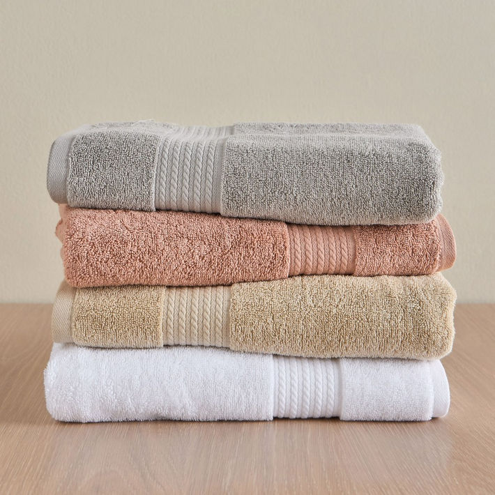 Zoey 2-Piece 500 GSM Cotton Bath Towel Set - 70x140 cm