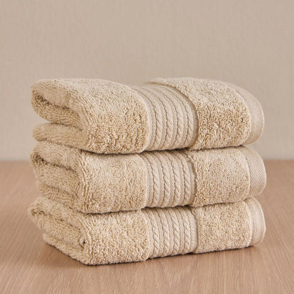 Zoey 3-Piece 500 GSM Advance Cotton Hand Towel Set - 40x70 cm