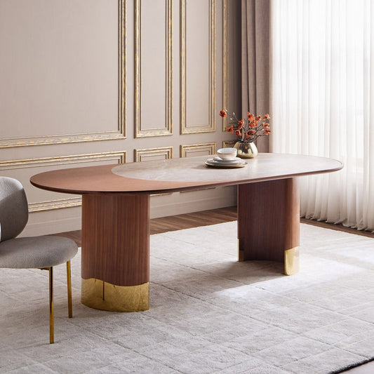 Solena 8-Seater Ceramic Top Dining Table
