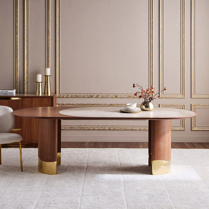Solena 8-Seater Ceramic Top Dining Table