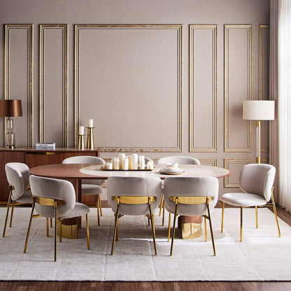 Solena 8-Seater Ceramic Top Dining Table