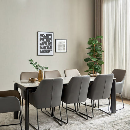 Monti 8-Seater Ceramic Top Dining Table