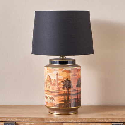 Dykuma Porcelain Table Lamp - 62 cm