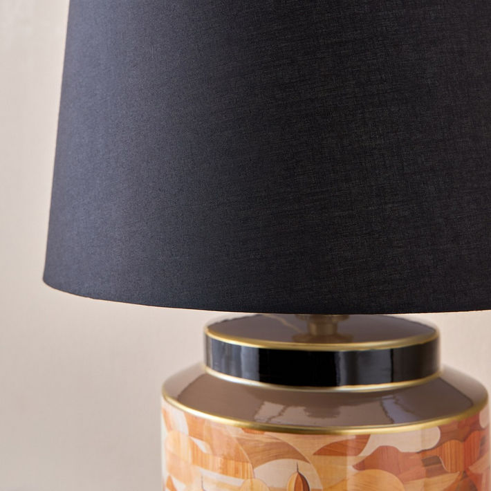 Dykuma Porcelain Table Lamp - 62 cm
