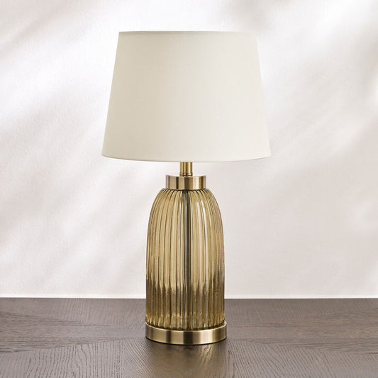 Canary Glass Table Lamp - 59 cm