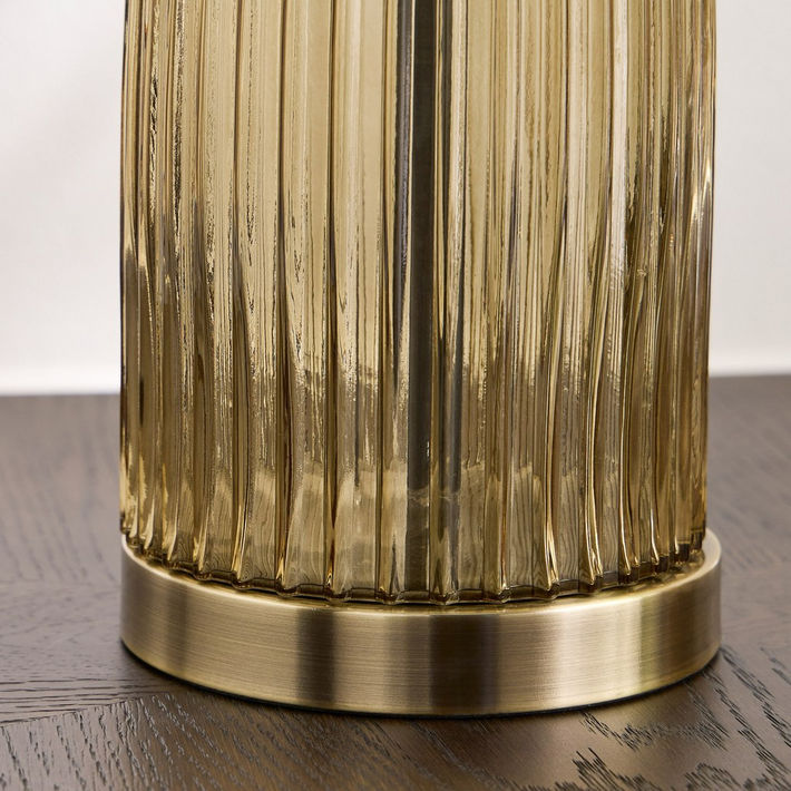Canary Glass Table Lamp - 59 cm