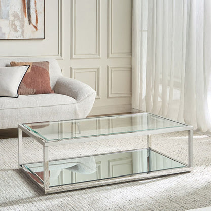 Atrisa Glass Top Coffee Table