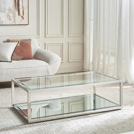 Atrisa Glass Top Coffee Table