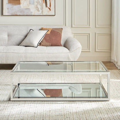 Atrisa Glass Top Coffee Table