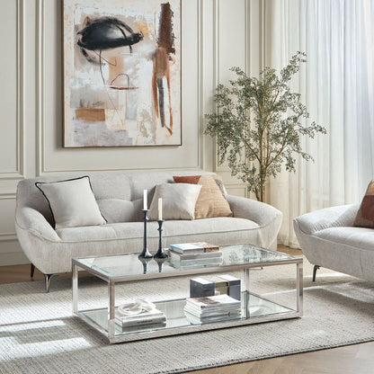 Atrisa Glass Top Coffee Table