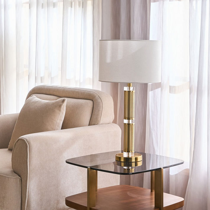 Tess Metal Table Lamp - 66 cm