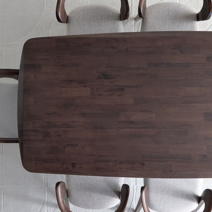 Edmonton 8-Seater Wooden Top Dining Table