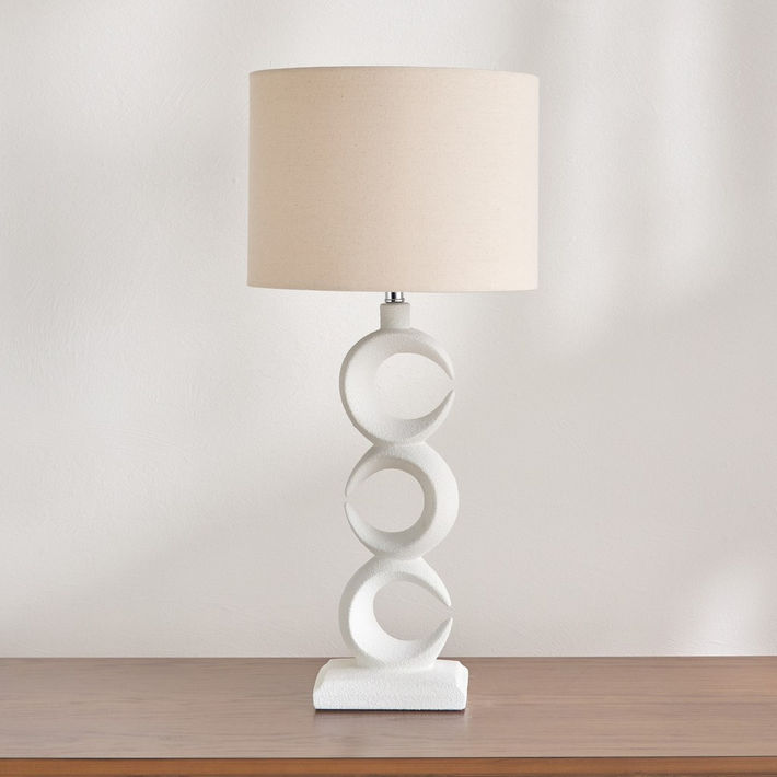 Brecht Polyresin Table Lamp - 66 cm