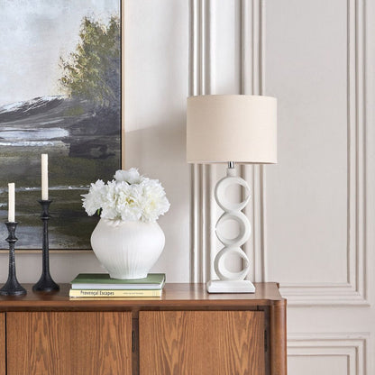 Brecht Polyresin Table Lamp - 66 cm