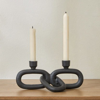 Natura Loft Metal Taper Candleholder - 10 cm