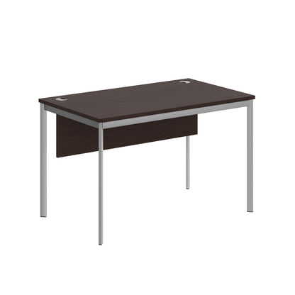 RECTANGULAR SHAPE DESK MADE IN 25MM MFC TOP, MODESTY PANEL, E1 LAMINATE CHIPBOARD 40X20MM METAL FRAMES