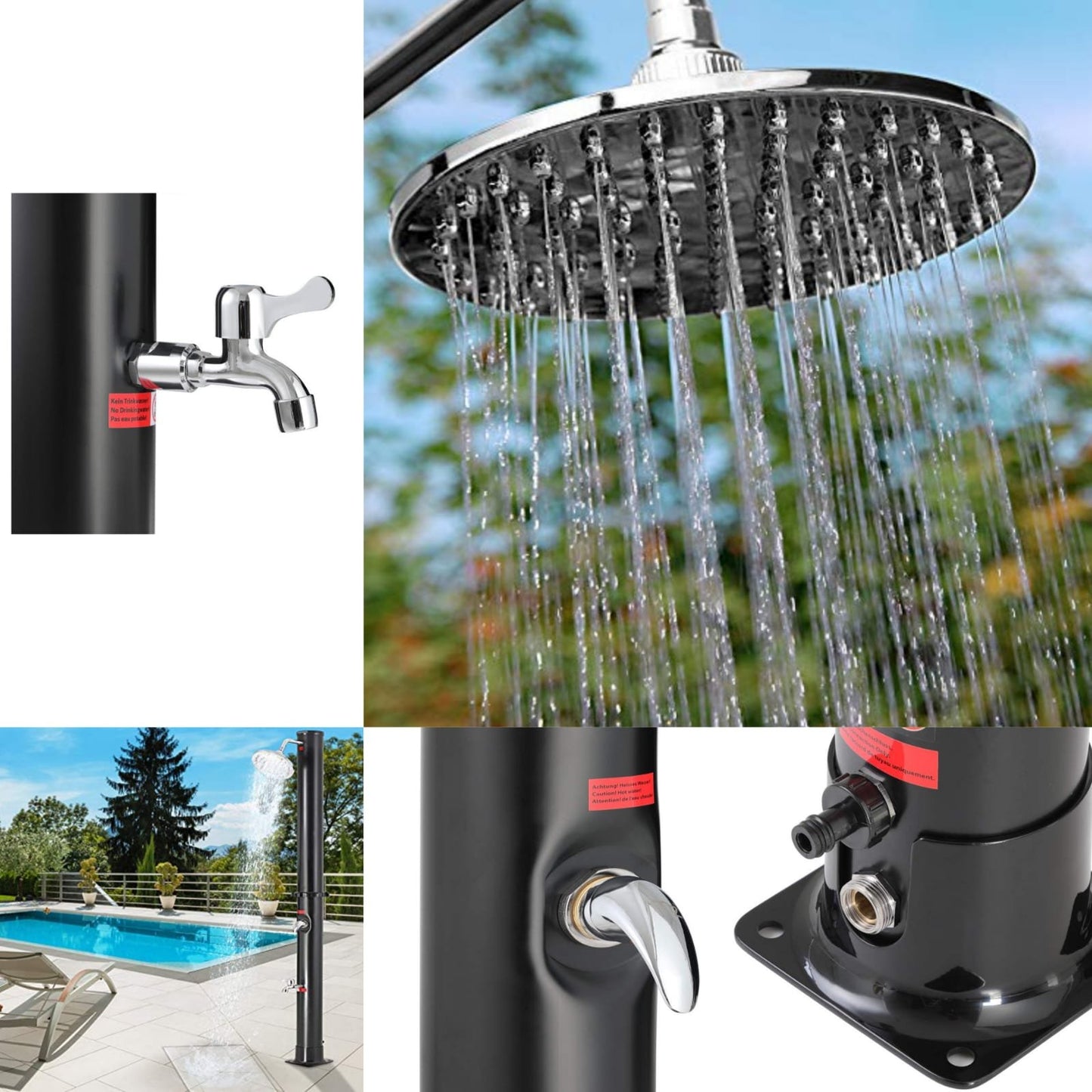 Pool Shower | Aquatic Pools And Fountains, UAE