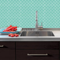 2.5mm Green color with white grout for home decor -HB518 by Vivid Tiles | Souqify