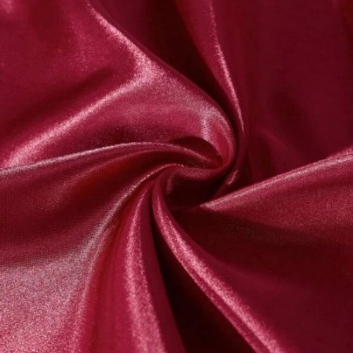 2 Pieces Pillowcases Silky Satin pillow cover set Hair Skin, Burgundy Color. by 5 | Souqify