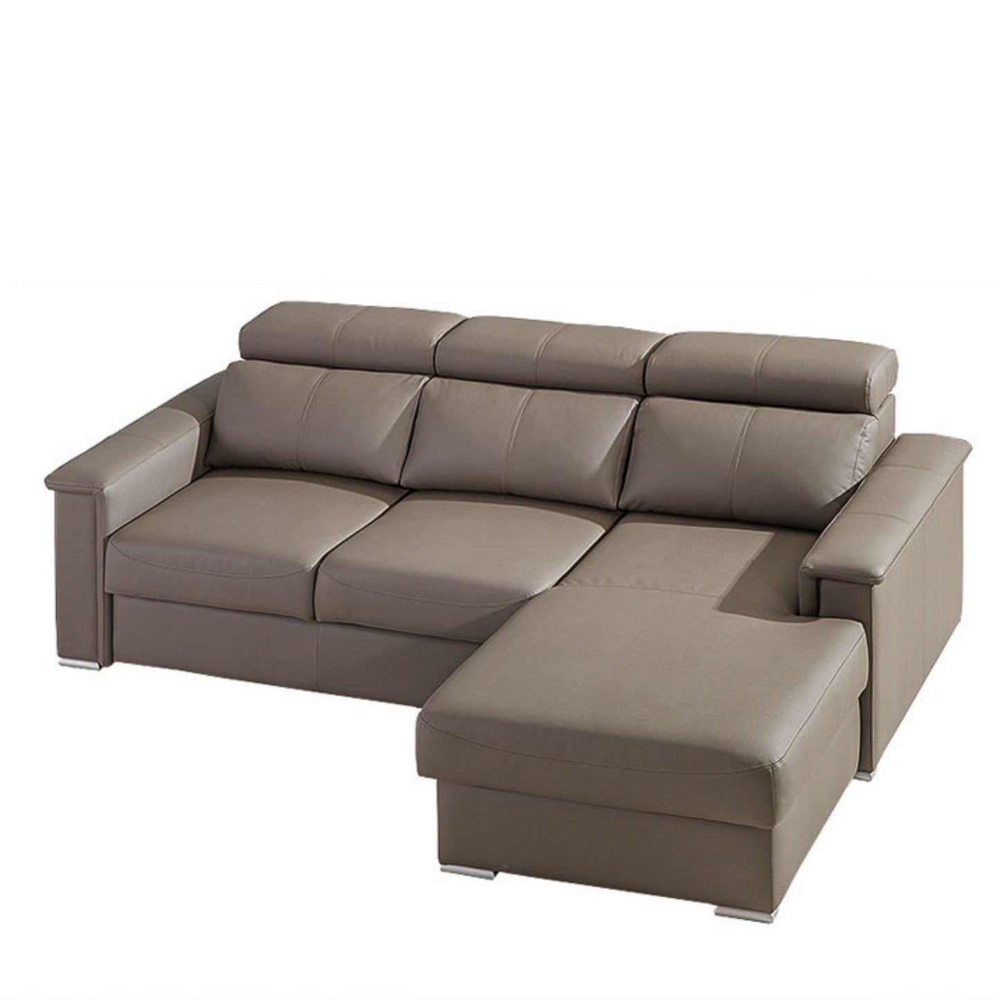 TERRACE Small Modern Corner Sofa Bed | 2450mm X 1830mm | Many upholstery materials