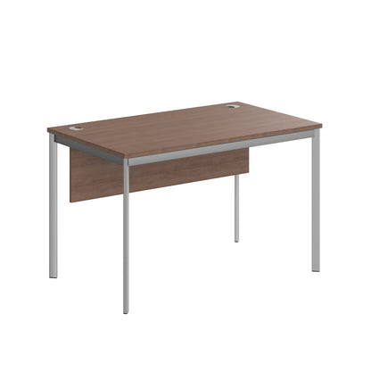 RECTANGULAR SHAPE DESK MADE IN 25MM MFC TOP, MODESTY PANEL, E1 LAMINATE CHIPBOARD 40X20MM METAL FRAMES