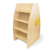 Wooden Study Unit: Seat and Book Storage Combo