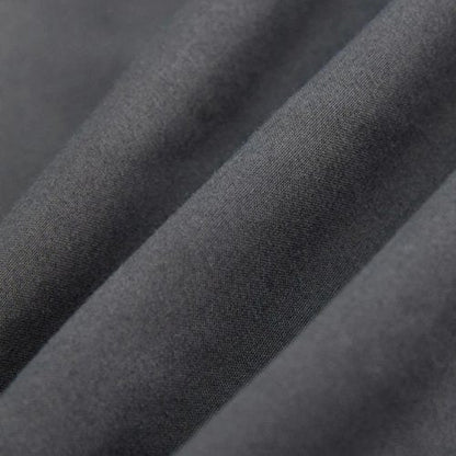 3 Pieces Fitted Bedsheet Set, Plain Black Color, Various Sizes