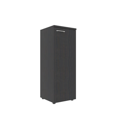 MEDIUM HEIGHT CABINET, MADE IN E1 LAMINATE CHIPBOARD, WITH WOODEN SWING DOOR
