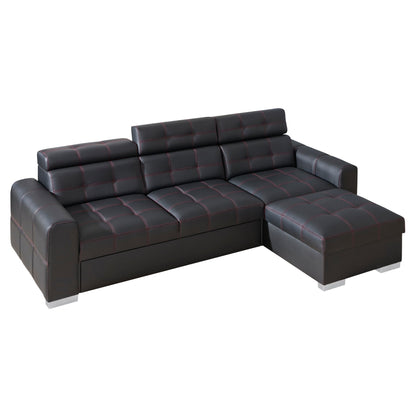 IZZY Medium Modern Corner Sofa Bed | 2700mm X 1670mm | Many upholstery materials |