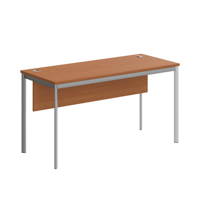 RECTANGULAR SHAPE DESK MADE IN 25MM MFC TOP, MODESTY PANEL, E1 LAMINATE CHIPBOARD 40X20MM METAL FRAMES
