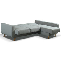 ALFRED Small Unique Corner Sofa Bed | 2280mm X 1500mm | Many upholstery materials