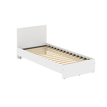 SINGLE-SIZED BED, MADE IN E1 LAMINATE CHIPBOARD