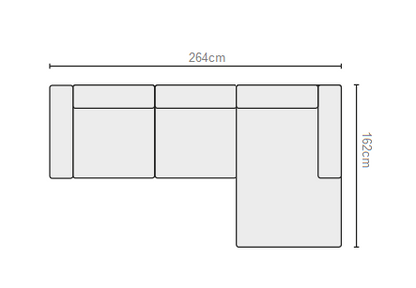 GRANT MEDIUM SIZE CORNER SOFA | CORNER SOFA IS TRULY OUTSTANDING