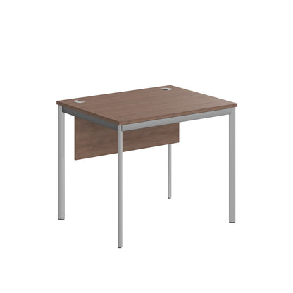 RECTANGULAR SHAPE DESK MADE IN 25MM MFC TOP, MODESTY PANEL, E1 LAMINATE CHIPBOARD 40X20MM METAL FRAMES