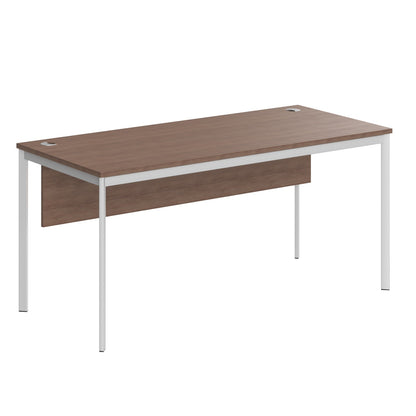 RECTANGULAR SHAPE DESK MADE IN 25MM MFC TOP, MODESTY PANEL, E1 LAMINATE CHIPBOARD 40X20MM METAL FRAMES